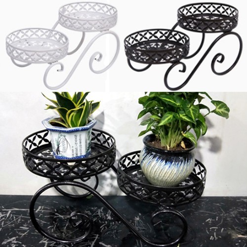 2tier metal plant stand - 2tier,