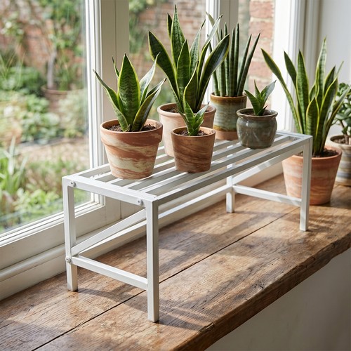 Tier metal balcony plant - metal,