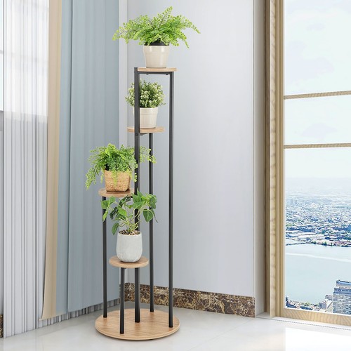 Indoor metal plant stand - indoor, tall