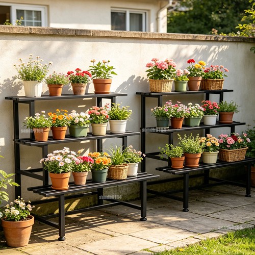 Tier metal plant stand - 3,