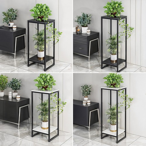 90cm tall metal plant stand - metal,