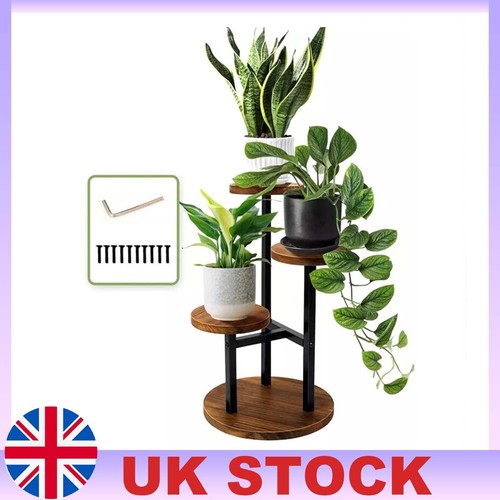 Tier plant stand - plant, wood