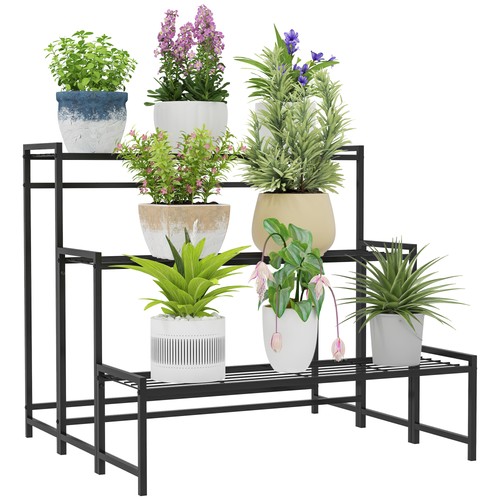 Outsunny tier metal plant - 3-tier,