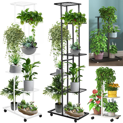 Tier pots metal plant - 8,
