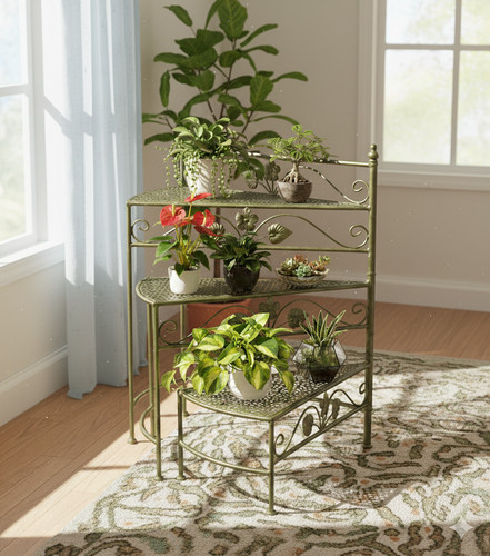 Tier metal plant stand - tier,