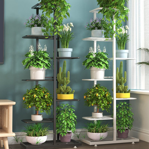 Metal plant flower stand - metal,