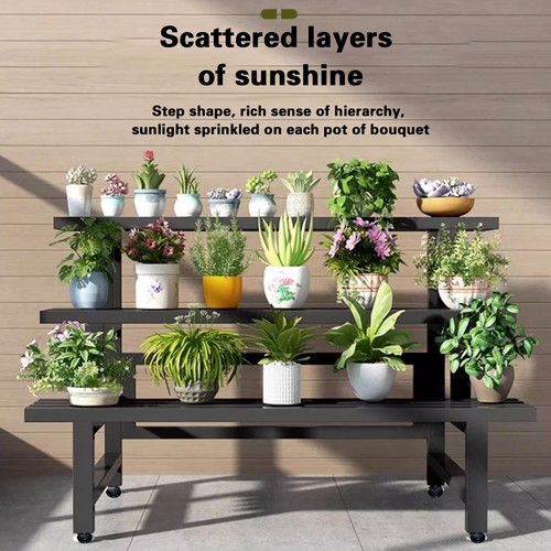 Tier metal plant display - 3,