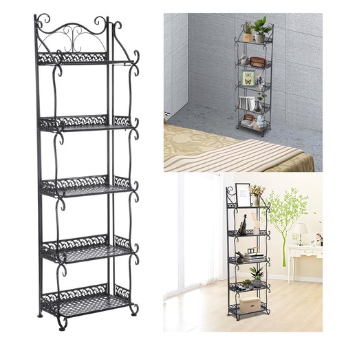 Foldable plant stand metal - plant,