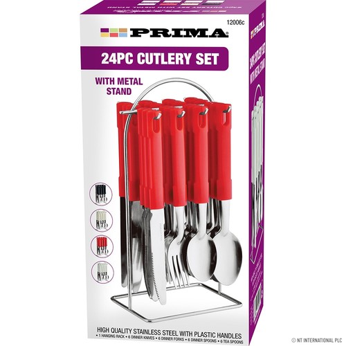 24pc set cutlery dinner - 24pc,