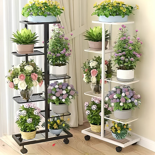 Tier pots metal plant - tier,