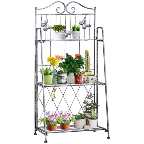 Outsunny tier metal - 3-tier, folding