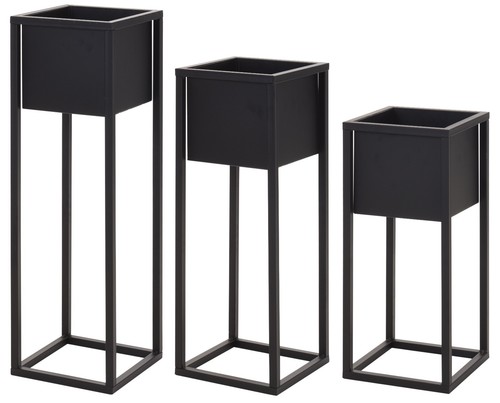 Metal plant pot stand - plant, holder