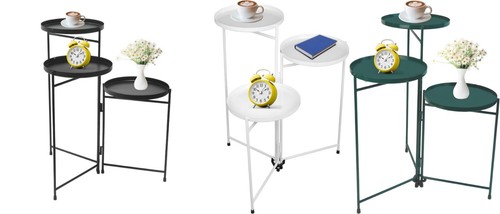 Tier metal display stand - 3,