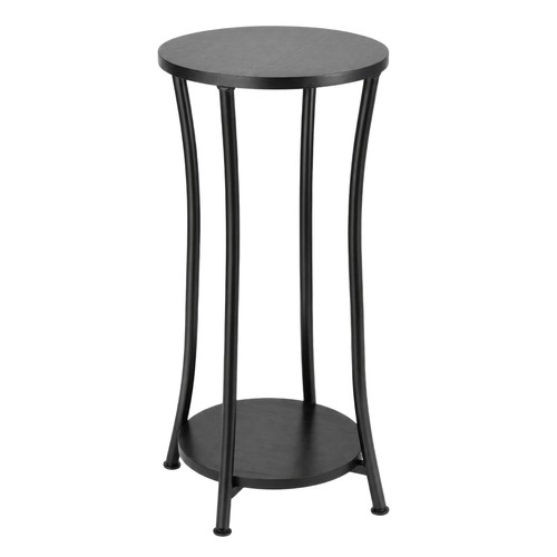Black metal wood 2 - black, &