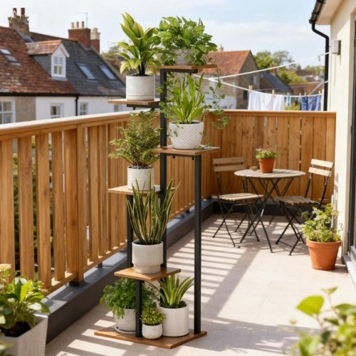 Tall plant stand - tall,