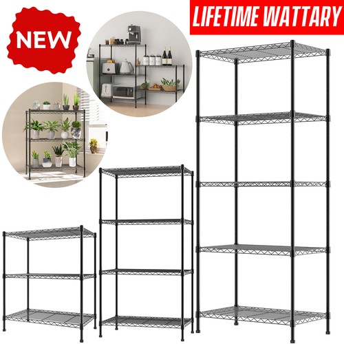 Tier silver metal storage - 3-5,
